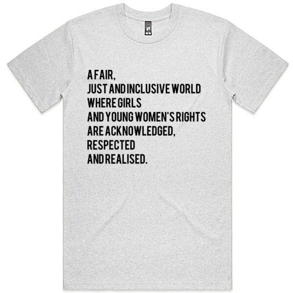 Moving the Post White Marle Tee Thumbnail